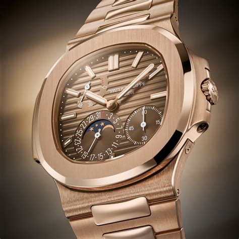 patek philippe gold brown